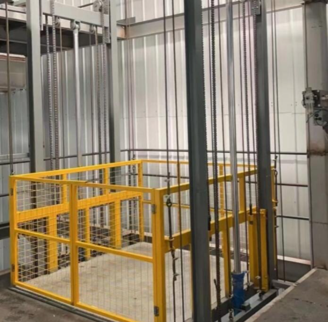 宜君导轨式升降机一般加工周期