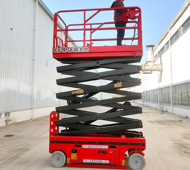 宜君自行走移动式升降机